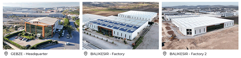 Fabrikalarımız